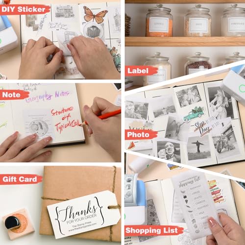 Mini imprimante thermique portable Bluetooth pour notes de poche