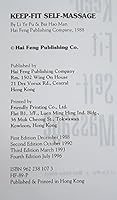 Keep-Fit Self-Massage 9622381073 Book Cover