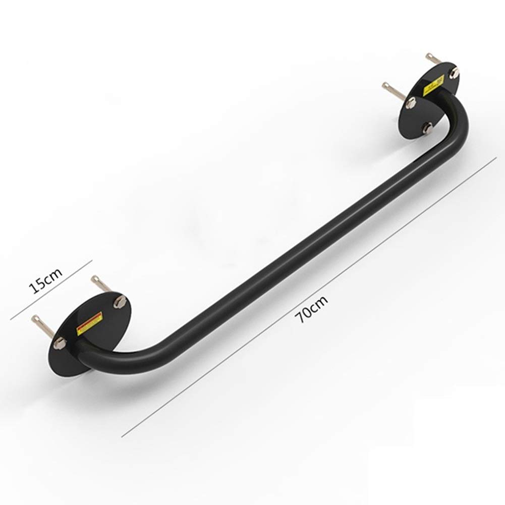 Sbarra per trazioni HUA Fitness A Parete Barra per Trazioni, Pull-up Bar, Household Interna Ed Esterna Aerobico Forza Attrezzatura di Addestramento, Sicuro del Carico 300kg, 2 Formati (Size : 70cm)