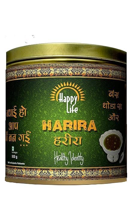Happy Life Harira | Traditional Nutritional Mix for New Mothers | Herbal & Dry Fruit Blend | Boosts Immunity & Energy | Healthy Postnatal Supplement | No Added Preservatives (450 gm)-image-29
