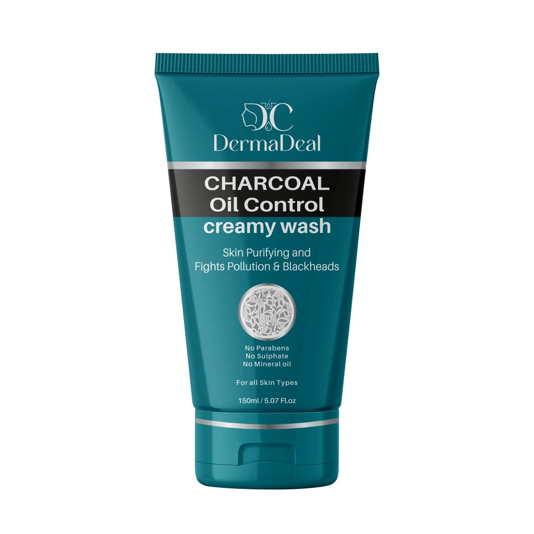 DermaDeal Charcoal Creamy Wash 150ml
