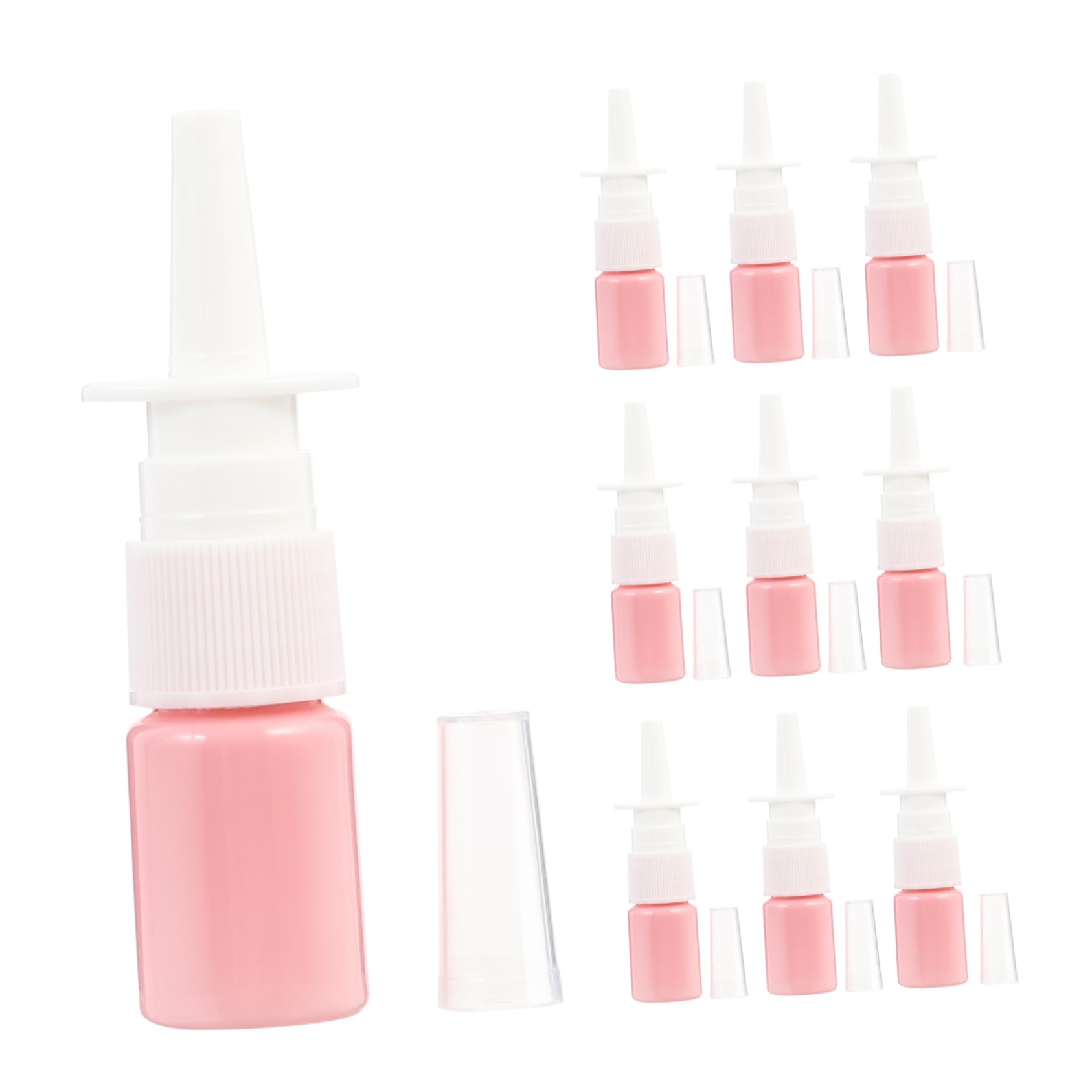 FRCOLOR 50 Stück 5ml Pet Sprühflaschen Reiseflaschen für Flüssigkeiten