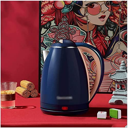 Hervidor Eléctrico 1.8L Azul Doble Pared miniatura 1