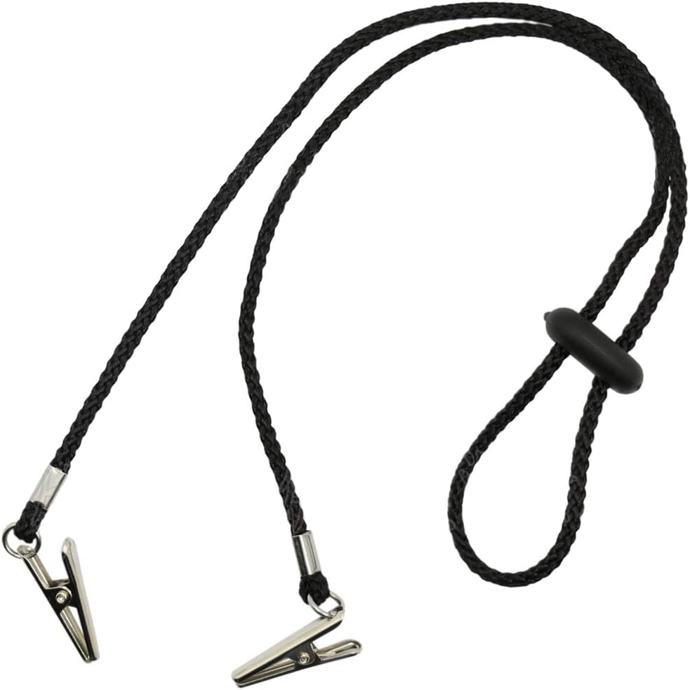 Napkin Serviette Chrome 50cm Flexible Ball Chain with 2 Clips by CUK