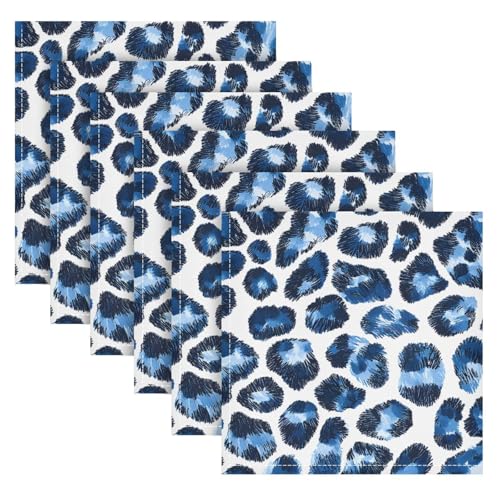 Servilletas de Tela Cuadradas Multicolor 20x20 Pulgadas Pack 6 miniatura 6