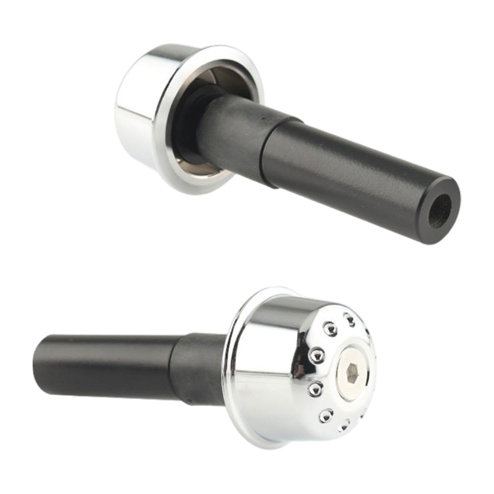 THE STYLE SUTRA® 2X Handlebar End Cap Accessories CNC Aluminum Alloy Handle Bar Cap End Plugs Argent | Sporting Goods | Cycling | Bicycle Components & Parts | Handlebar Grips Tape & Pads-image-7