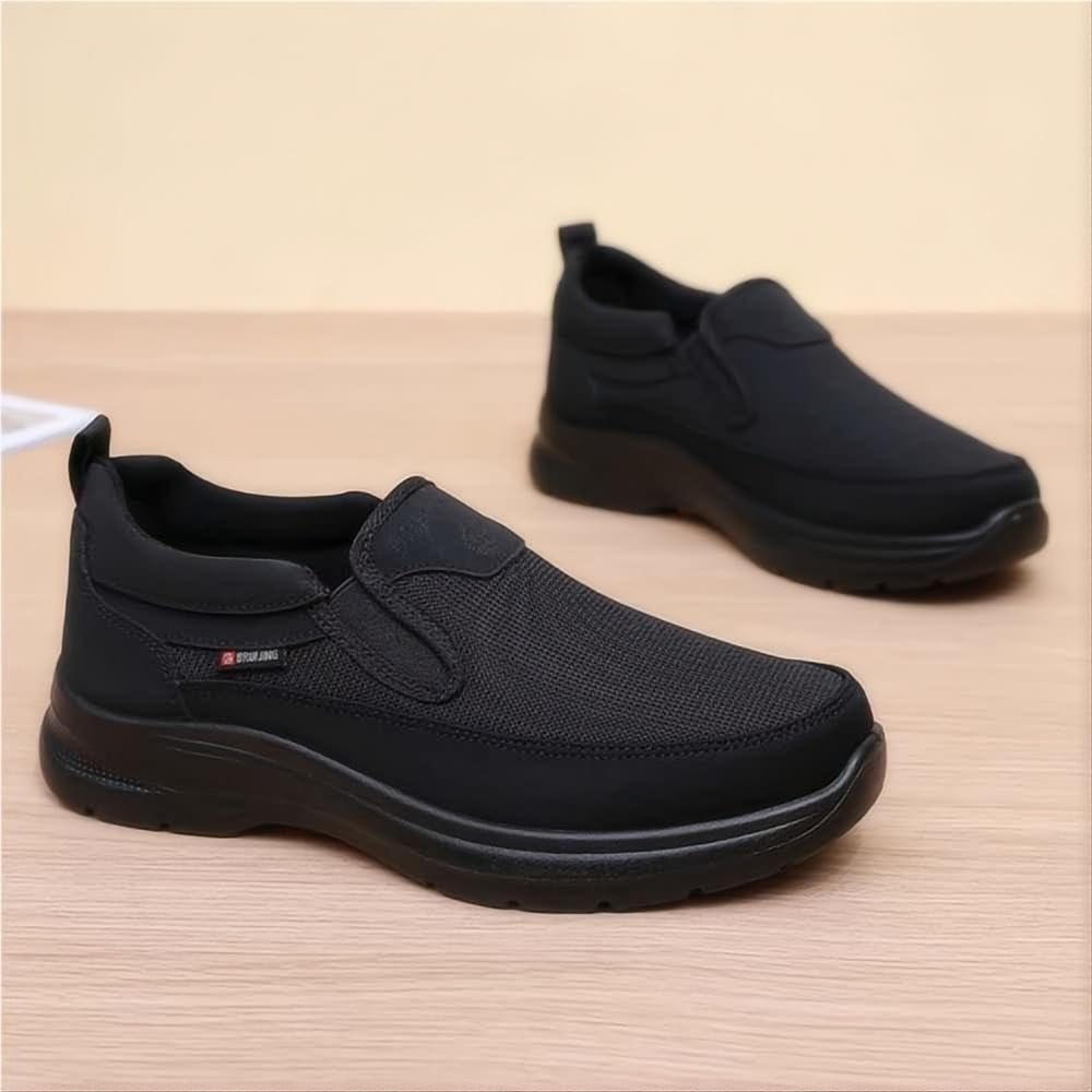 Sneakers Ortopediche da Uomo Senza Lacci Leggere Comode Traspiranti Mocassini Extra Larghi da Esterno Scarpe