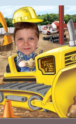 Construction Photo Prop Party Accessory (1 count) (1/Pkg)