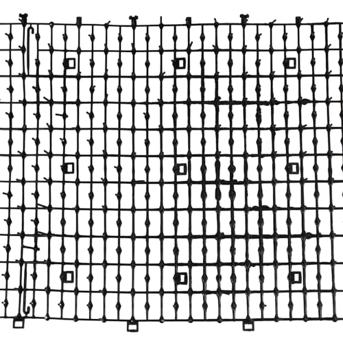 NAMYEUT 400 x 28 cm, czarna mata odstraszaj?ca koty, kratka z kolcami, bariera dla zwierz?t, do ogrodu, na rabatki kwiatowe, do u?ytku wewn?trz i na zewn?trz