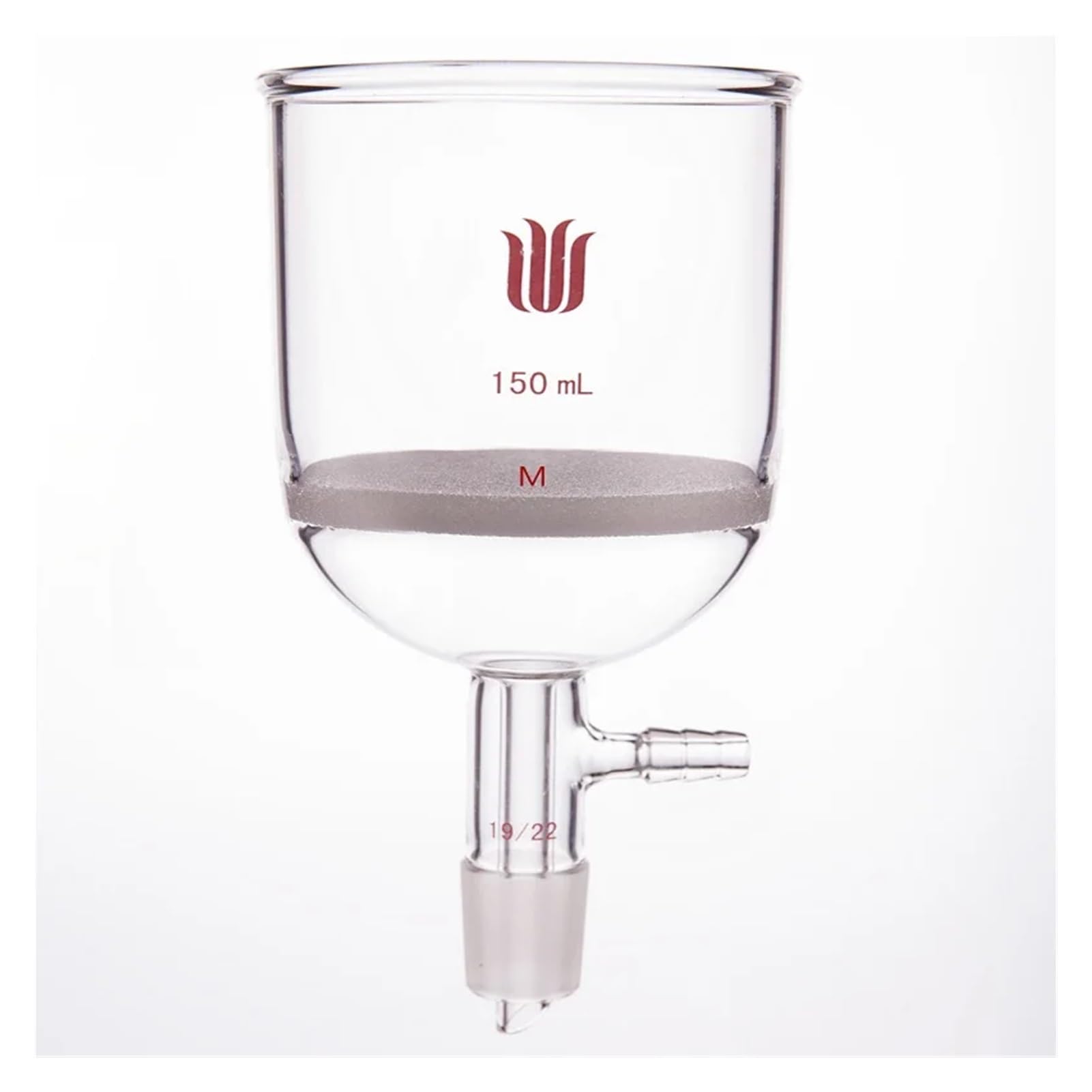 Embudo de núcleo de con Junta de molienda de 15 ml a 150 ml, Junta Inferior 19/22, Embudo de Filtro, Buchner, Junta Interior, F36(F366019C)