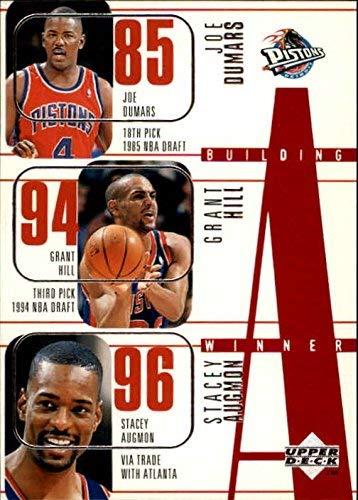 Amazon.com: 1996-97 Upper Deck #143 Joe Dumars Grant Hill Stacey