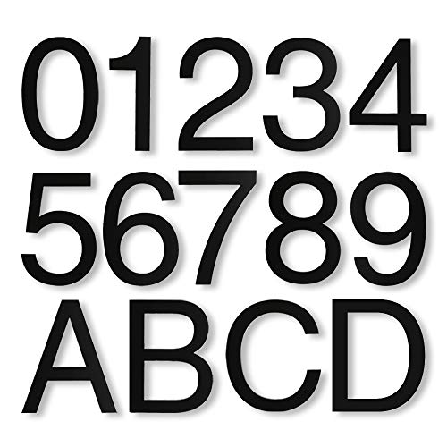 Mellewell Floating House Letters 5 Inch Stainless Steel Black, Comtemporary Style, Letter C, HN05HB-C - Thumbnail 6