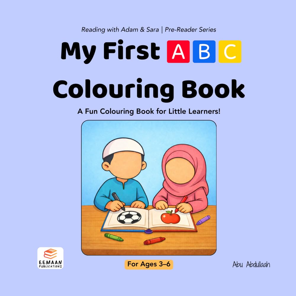My First ABC Colouring Book: A Fun Colouring Book for Little Learners! (Reading with Adam & Sara: Level 0 – Pre-Reader)