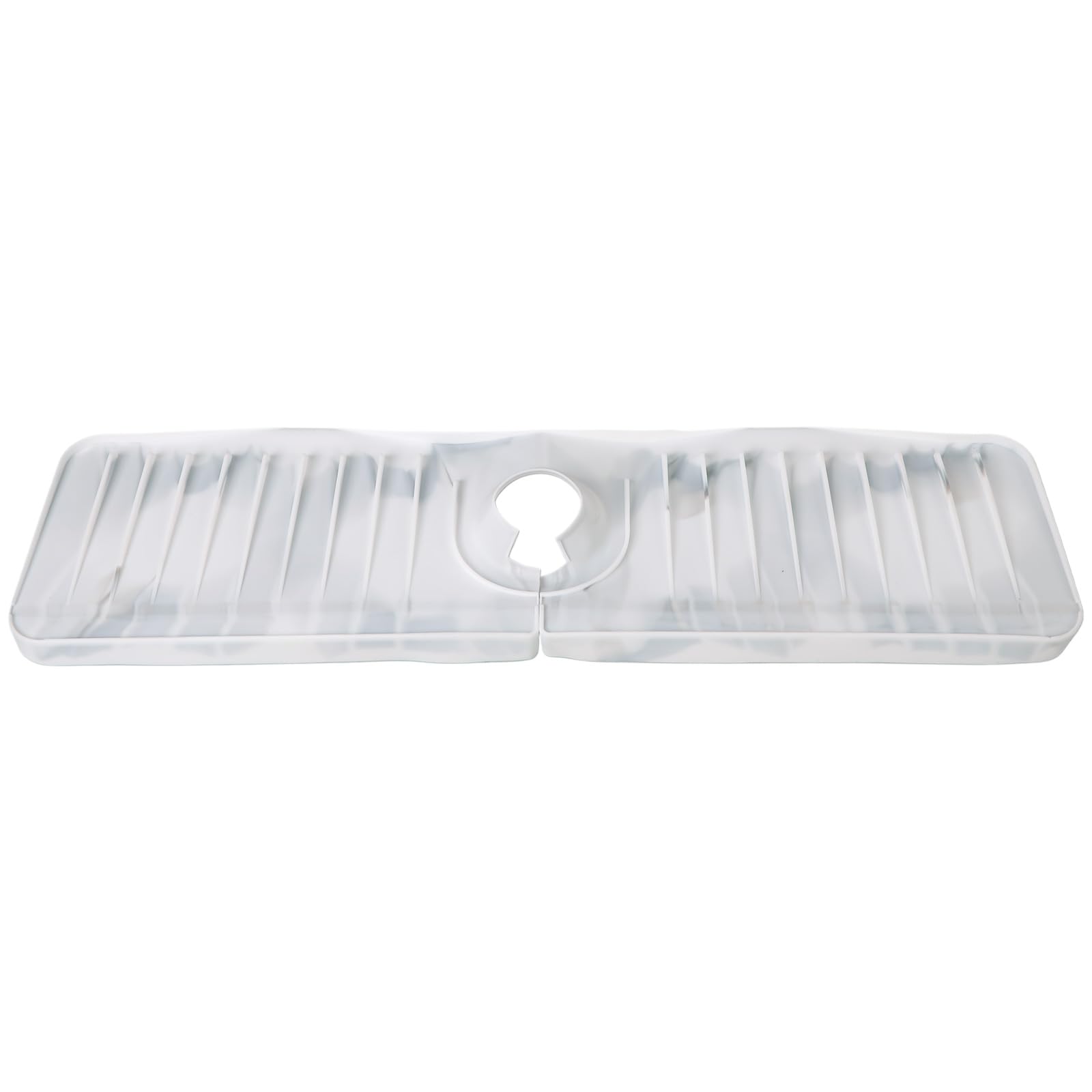 Tsophreniq Practical Spill Resistant Under Sink Silicone Mats Flexible Cabinet Protectors for a Tidying Kitchen Space Saving Under Sink Mats