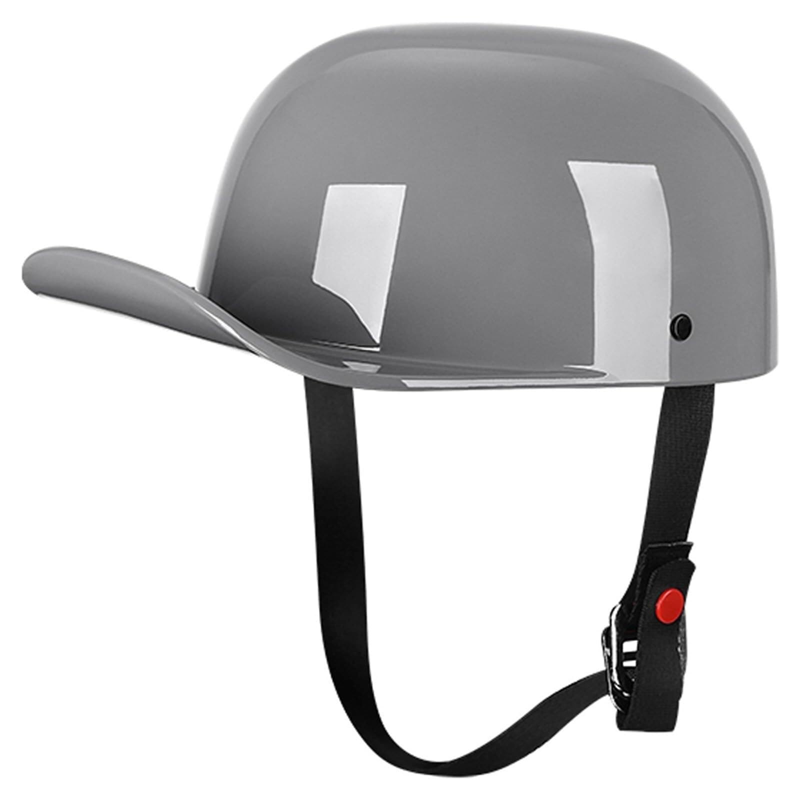 Heritage Rétro Casque Jet Moto ECE 22.06 Homologué Casque Bol Demi Casque Casquette Noir Damier Léger ABS Scooter Homme Femme Conforme Norme Européenne