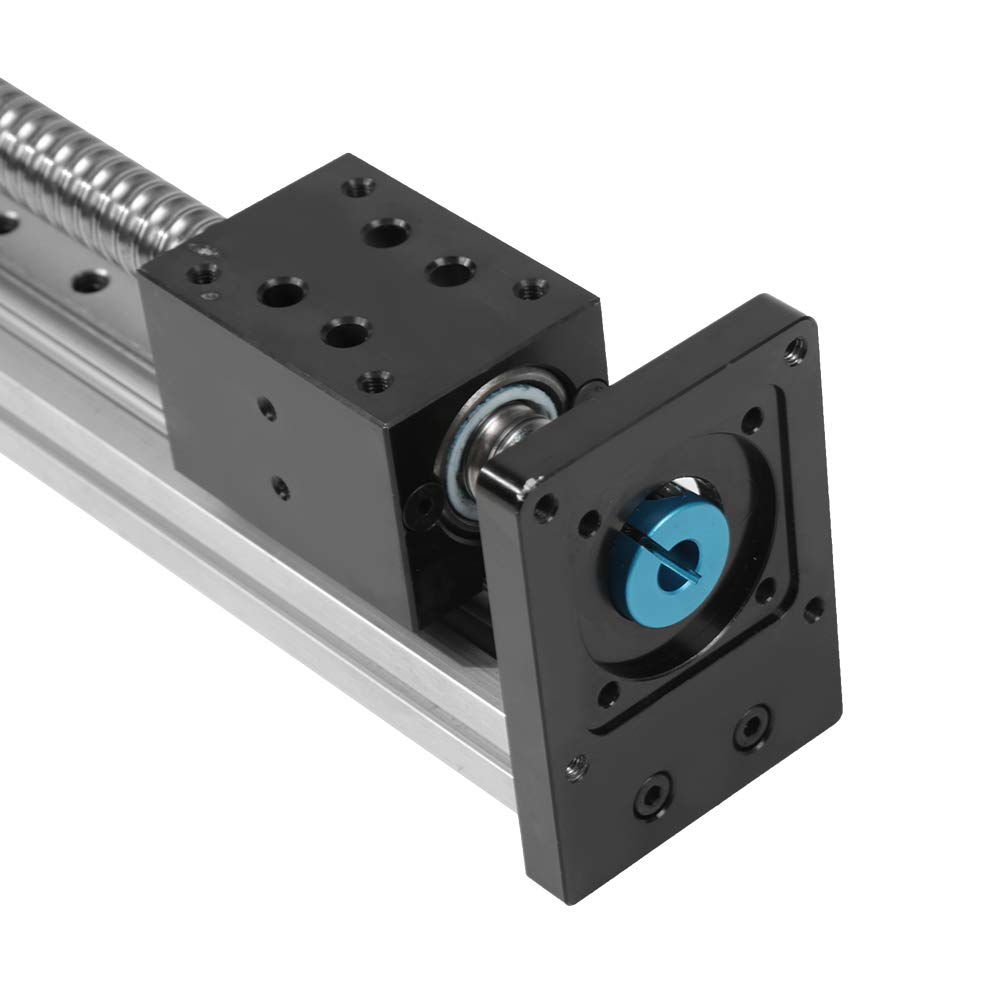 Garosa Kugelumlaufspindel-Schiebetisch, Manueller Lineartisch aus Aluminium mit 1000 Mm Hub für Metallhandwerk und Industrielle Anwendungen