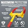Wheel Clamp Car Safety Lock – Suitable for Cars, Vans, Caravans, Boats, Trailers, Motorcycles etc | Heavy Duty, Adjustable, Secure Anti-Theft Lock for Wheels | Strong, Reliable & Long Lasting #5