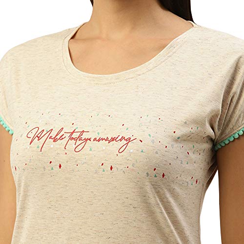 Image of Sweet Dreams Women's Cotton Printed Night Suit Set