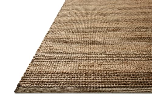 Image of Loloi Chris Loves Julia Judy Natural /Chocolate 5'-0 inch x 7'-6 inch Area Rug