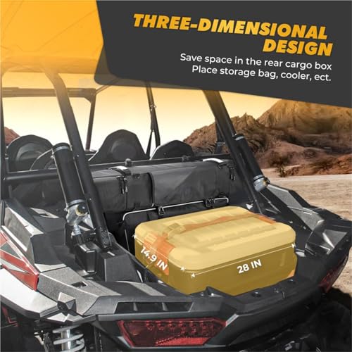 Sac de rangement UTV premium en nylon 1680D ultra-résistant pour RZR Turbo - 6