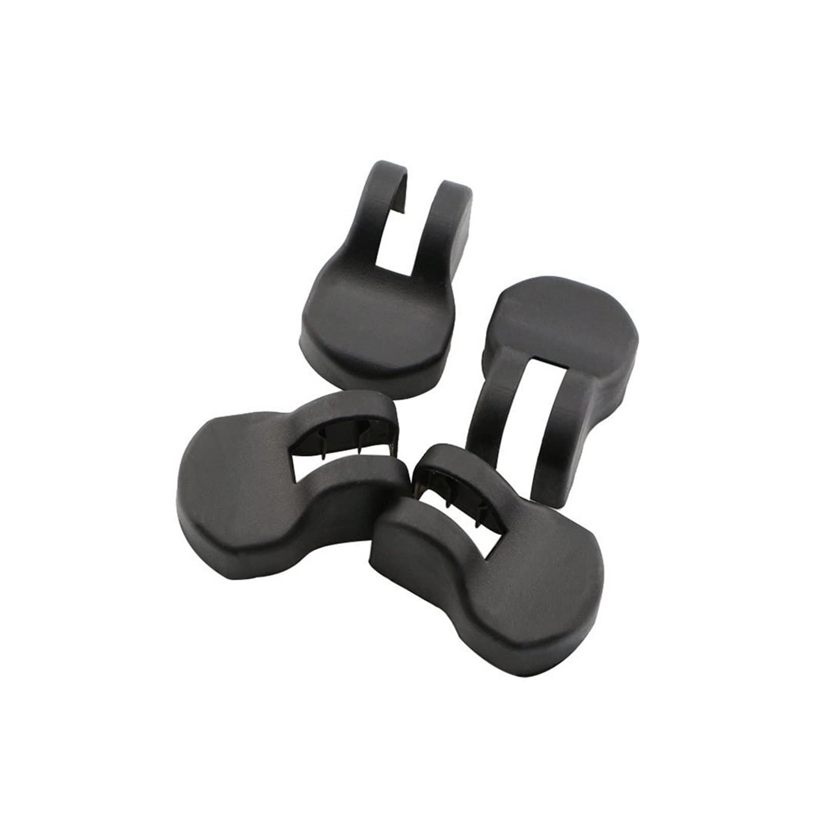 Bracciolo Porta Per Porta Auto In ABS Nero - Compatibile Con Toyota C-HR CHR (2016-2020) E Fortuner
