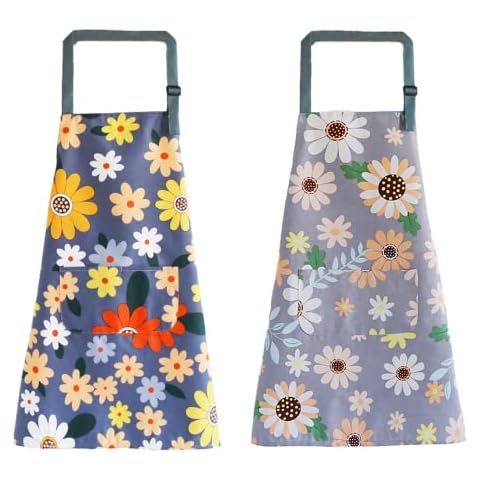 Delantal Cocina SWINILAYA 2 Piezas Flores Cover