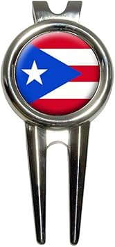 Review Puerto Rico Puerto Rican Flag Golf Divot Repair Tool and Ball Marker Review Puerto Rico Puerto Rican Flag Golf Divot Repair Tool and Ball Marker