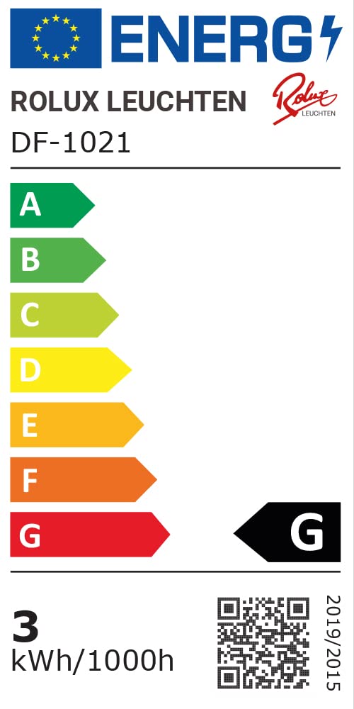 4er Set LED Möbelleuchte Einbaustrahler Edelstahl Gebürstet flach 3W warmweiß 3200K 200lm 12V + 15W LED Trafo 230V für das Wohnzimmer, Küche und Bad