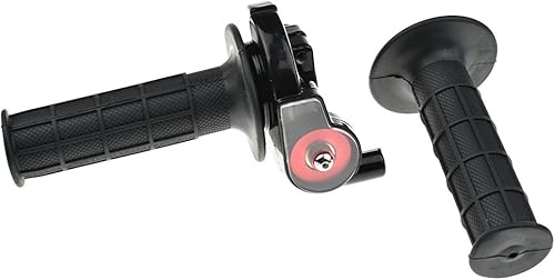 Miniatura 7 de LAXEEM Cable de empuñaduras de acelerador giratorio de 78 pulgadas de 0866in para CRF KLX TTR 110 125 150 200 250 cc Dirt Pit Bike