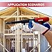 FVSCM Low Velocity Powder Actuated Tool FV-307S, .22 cal Single Shot(Upgraded) for wood/steel to steel/concrete/masory joint fastening