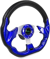 Vista 17 de RASTP - Volante de 12.6 pulgadas para barco con adaptador de eje de 3/4" para la mayoría de los barcos marinos, embarcaciones, yates, pontones