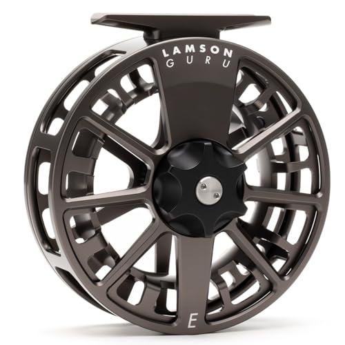 LAMSON Guru E-Series HD Fly Reel 2-4wt Euro, Tungsten