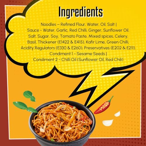 Image of Sausome Noodleverse Spicy Korean | DIY Gourmet Noodle Kit | Sweet, Spicy & Umami Korean-Style Stir Fry | Ready in 10 Mins | Serves 2| Hot & Flavor-Packed | 370g