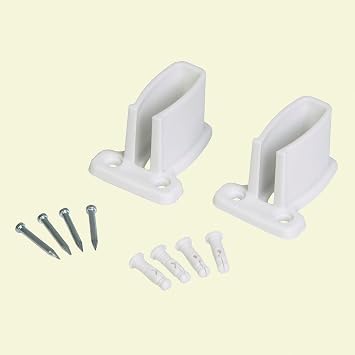 CLOSETMAID 71926 Wall Bracket with Anchors & Screws, 2-CT