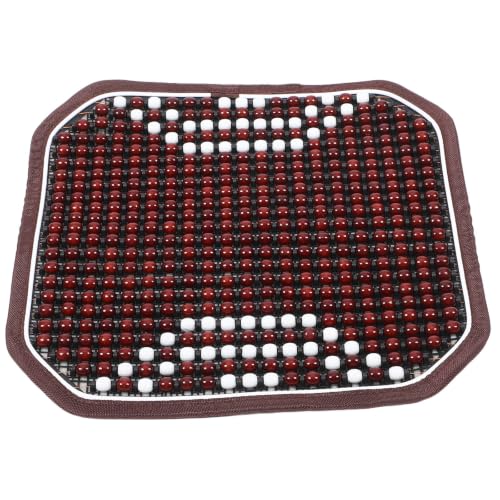 Funda para asiento de coche con cuentas de madera SEWACC ventilada para conductores