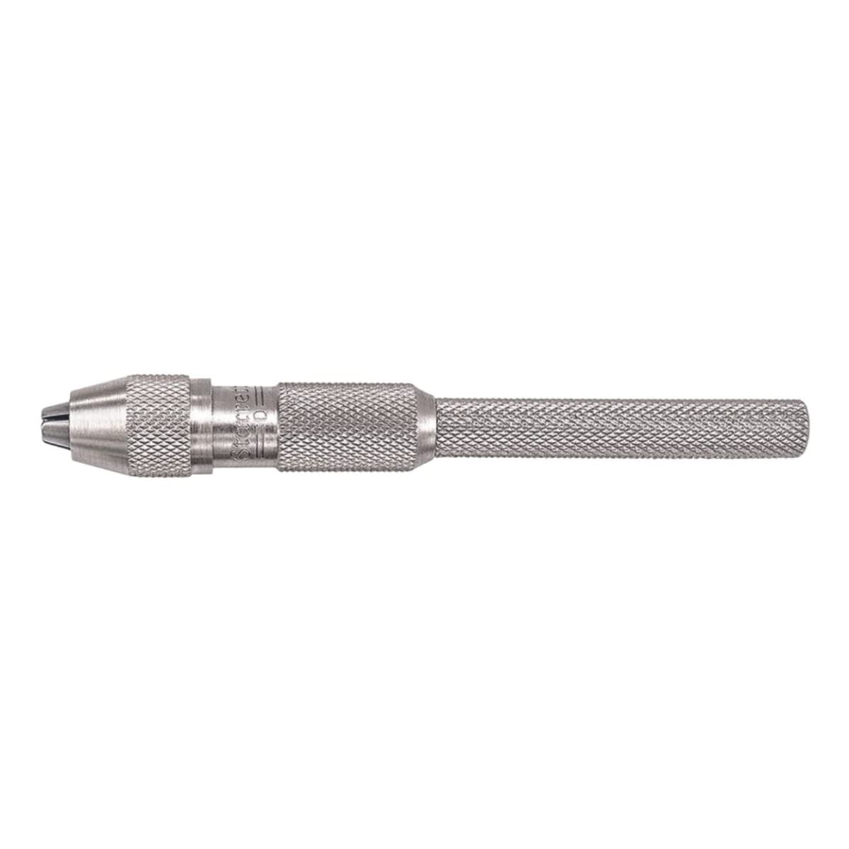 Starrett Pin Vise with Knurled Handles, Smaller Body Diameter than the Chuck, and Special Tapered Collet for Maximum Clamping Surface - .115-.187 Range - 162D