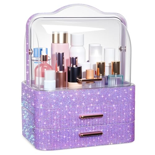 Honeydak Bling Makeup Organizer for Mothers Day Nurses Day Birthday