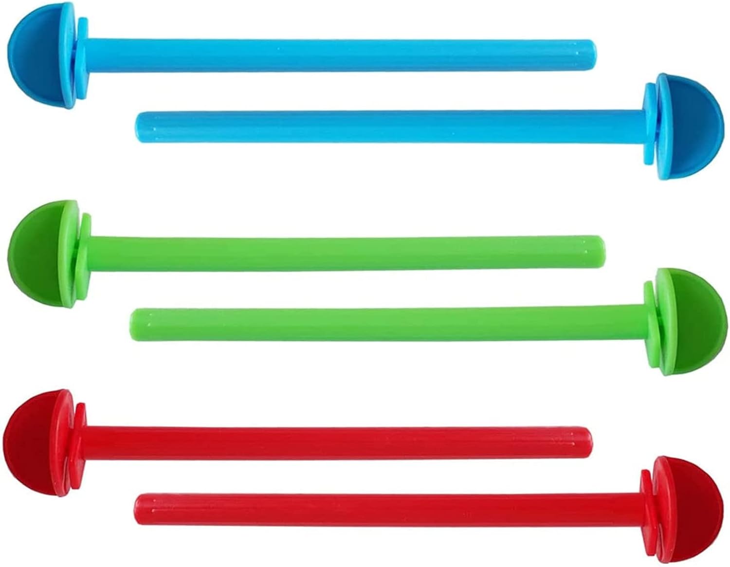 Jaula de pájaros, rieles de plástico, juego de pájaros, accesorios para pájaros, soporte de plástico, 6 unidades