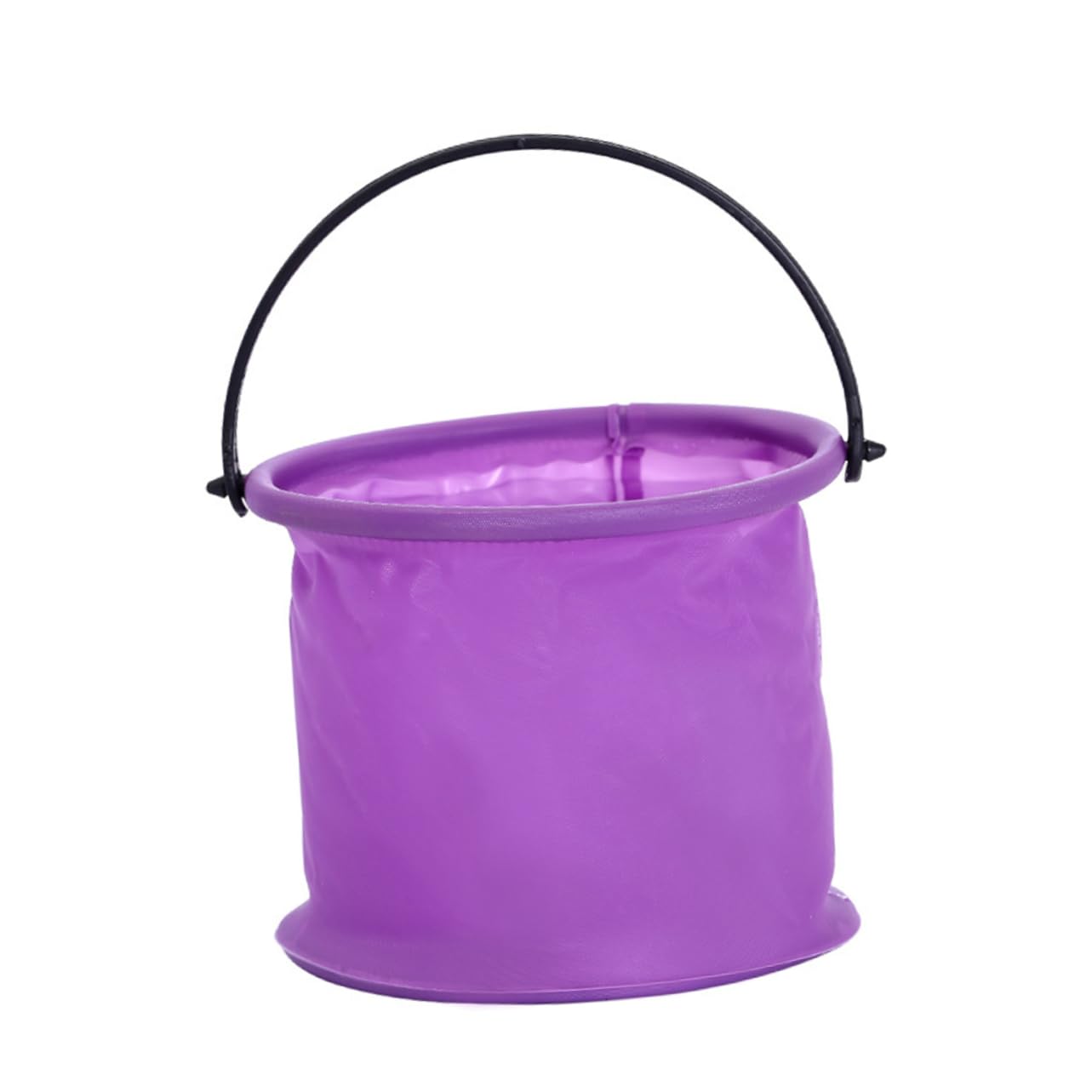 jojofuny 2 Set Secchio Pieghevole per Lavaggio Secchiello Multifunzionale per Pittura Pesca E Pulizia Verde Arancione Portatile per Ed Esterno 4 Pezzi*2