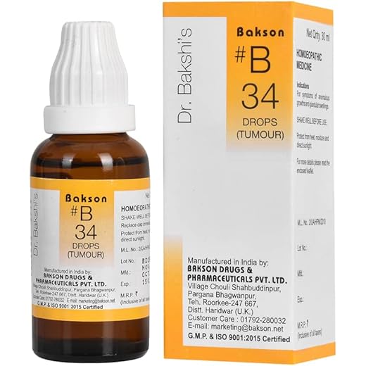 Bakson Tumour Drops 30ml 30 ml