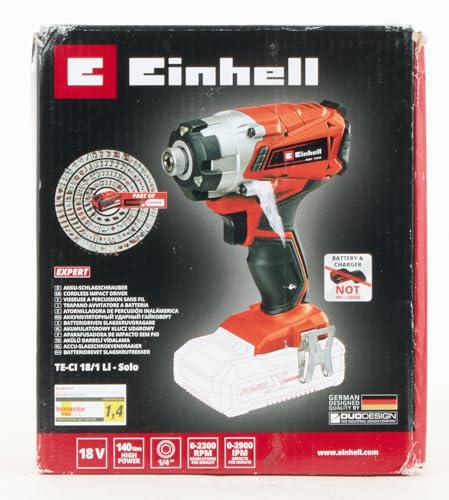 Einhell - Parafasudeira À Bateria 18V TC CI 18/1 Li Solo (Não Acompanha Bateria e Carregador)