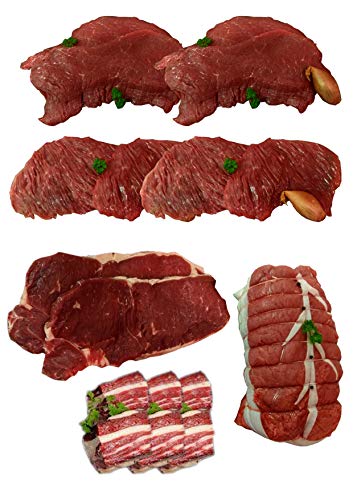 Colis de Bœuf Charolais Découverte 4Kg, Label Rouge. Viande Maturée. Livraison Réfrigérée par ChronoFresh: Respect de la chaîne du froid Garanti - Partout en France Cover