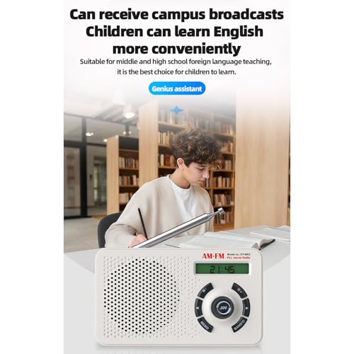 Radio portátil Tangxi AM FM SW con pantalla retroiluminada miniatura 6