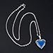 IPOTCH Joya del Corazón Colgante Cambio de Color Emoción Sentimiento Collar