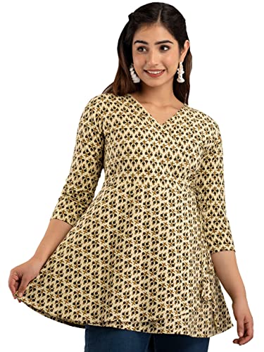 Image of feranoid Women Cotton Angrakha Kurti