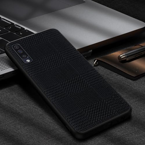 Étui en cuir pour Samsung Galaxy A10 et A70 coque de protection noire durable