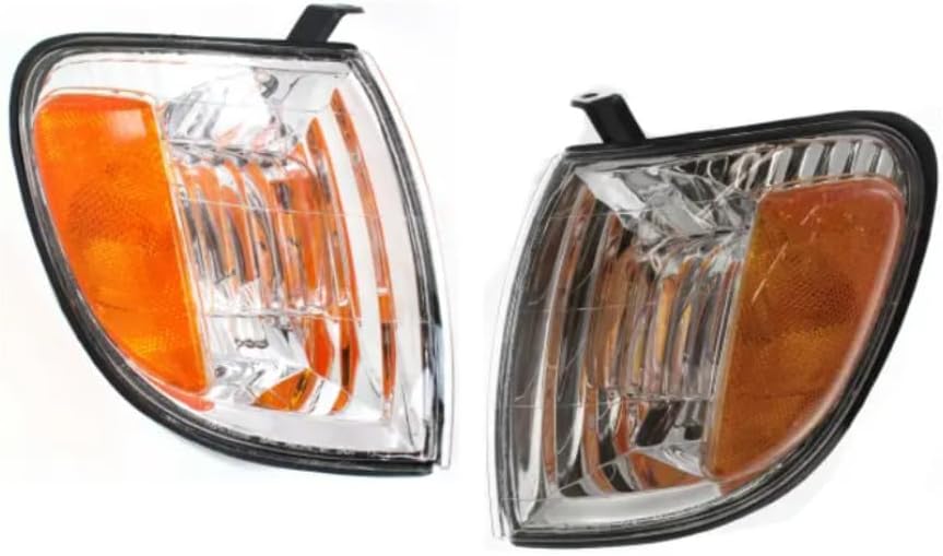 For 2000 01 02 03 2004 Toyota Tundra Pair Signal Lights Driver and Passenger Side (Trim: Extended Cab Pickup; Access Cab ; Standard Cab Pickup; Regular Cab) TO2530135 TO2531135 | 81520-0C010 81510-0C0
