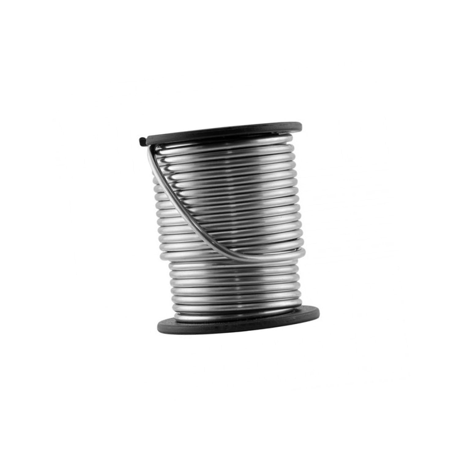 Estaño para soldadura 1 mm, 63% estaño, carrete de 100 g, ideal para conexiones eléctricas y reparaciones electrónicas.