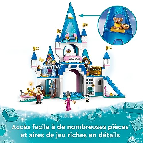 LEGO Disney 43206 Château de Cendrillon - vue 7