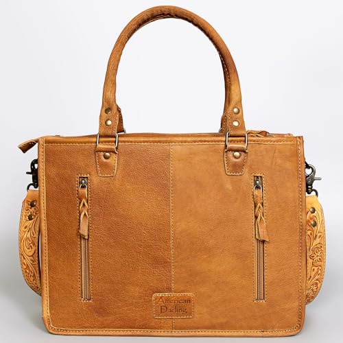 Bolso Tote American Darling de Cuero con Grabado Floral miniatura 4